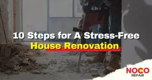 10 Steps for A Stress Free House Renovation